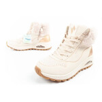 Skechers Uno Rugged dámská sportovní obuv zateplené boty zimní béžové dámské 37
