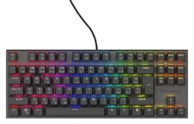 Genesis Thor 303 TKL RGB Outemu Peach Silent černá / Herní klávesnice / Mechanická / CZ/SK layout / USB (NKG-1880)