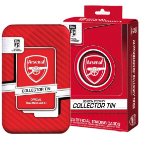 2026-2027 Topps Arsenal Collector Tin - fotbalové karty