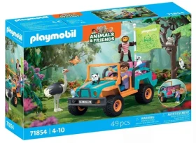 Playmobil® Animals Friends 71854 Barevné terénní auto