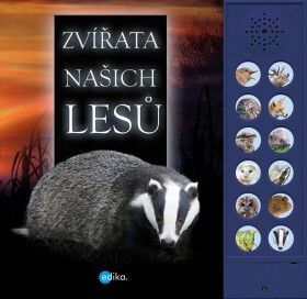 Zvířata našich lesů - zvuková knížka, 1. vydání - Caz Buckingham