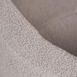 PLUSH NEST PLUSH NEST Suchý bazén kulatý Beránek šedý Ø 90 × 30 cm a 200 míčky