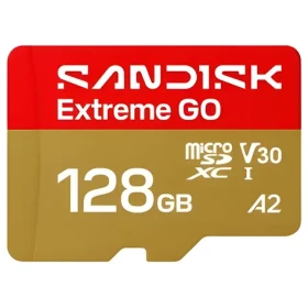 SanDisk Extreme GO microSDXC 128GB / Paměťová karta / čtení: až 240 MB/s / zápis: až 120 MB/s (SDSQXGN-128G-GN6MN)