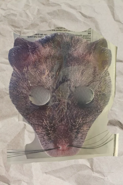 Ootb.de Maska škraboška Krysa - pěnová