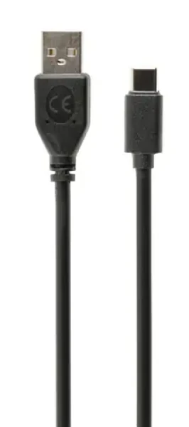 Gembird USB 2.0 A (M) - USB-C (M) kabel 1 m černá (CCP-USB2-AMCM-1M)