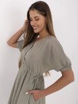 Šaty 217 SK 25663.03 khaki