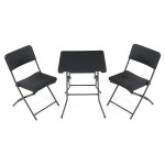 Zahradní set 1+2, plast, šedá, AZS-L2161 GREY