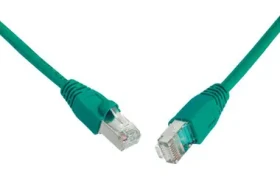 Solarix C5E-315GR-2MB patch CAT5E SFTP PVC, 2m, zelený