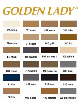 Ponožky Golden Lady Sunfresh 8 den A'2 gobi/odc.béžová univerzální