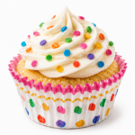 Cake star papírové košíčky na muffiny a cupcakes barevné 50x30 mm 100ks-vzor 21