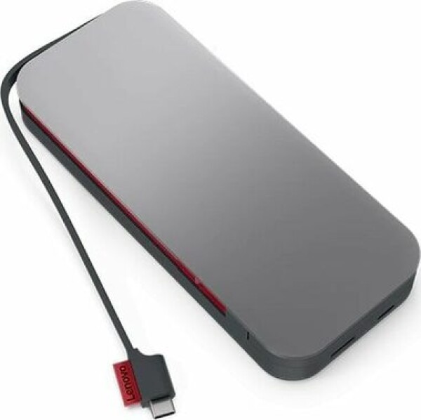 Lenovo Go USB-C Laptop Power Bank 20000 mAh šedá / 65W / USB-C / USB-A / PD 3.0 (G0A3LG2WWW)