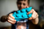 TickiT Sada silikonových kostek (45 ks)