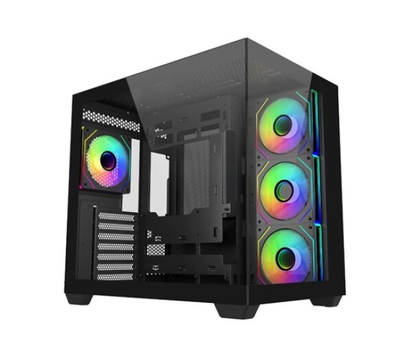 Cooler Master case Elite 681, ATX, Průhledná bočnice, 4x 120mm ARGB Fan, Černá EDF_1566520