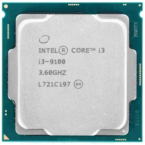 Intel Core i3-9100 @ 3.6GHz - TRAY / TB 4.2GHz / 4C4T / L3 6MB / UHD Graphics 630 / 1151 / Coffee Lake / 65W (CM8068403377319)