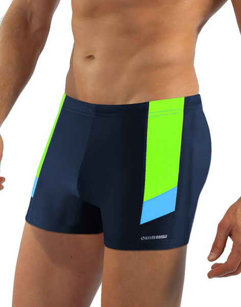Plavecké boxerky Sesto Senso art.381 M-2XL tmavě modrá XL