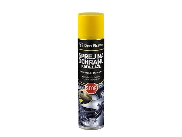 Sprej na ochranu kabeláže DEN BRAVEN 400ml - rozbaleno - polepený obal