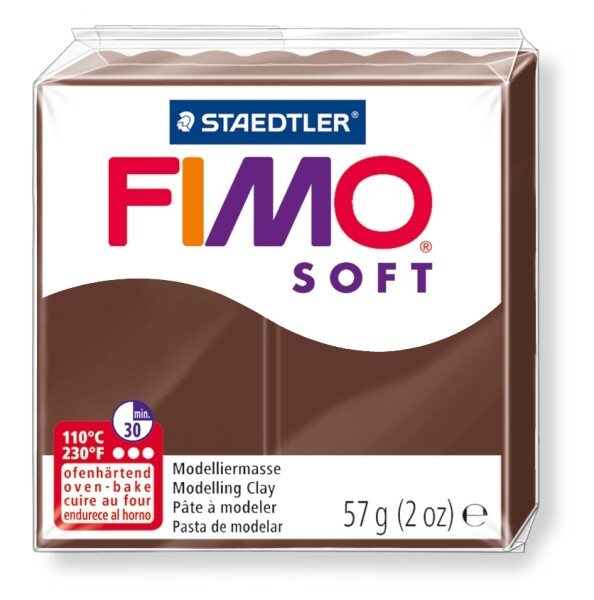 Staedtler FIMO SOFT polymerová hmota 57g čokoládová 75