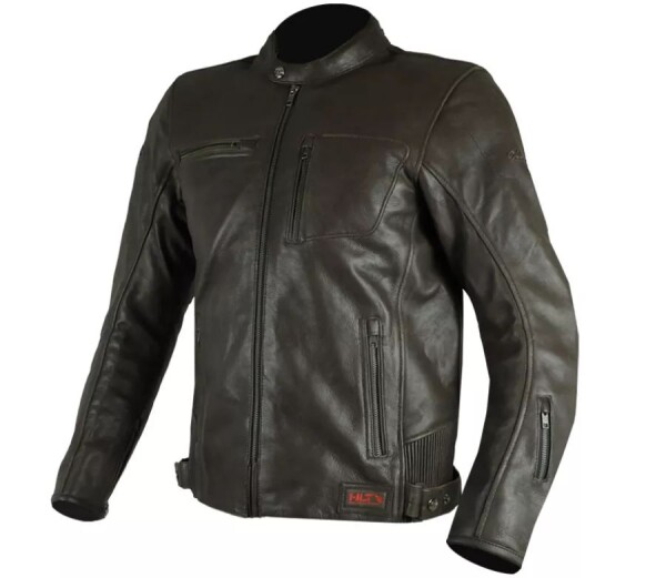 Pánská bunda na moto Xrc Lormes Hlt brown - 48 / hnědá