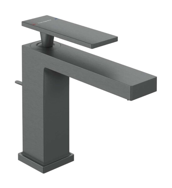 HANSGROHE - Tecturis E Umyvadlová baterie s výpustí, EcoSmart+, kartáčovaný černý chrom 73010340