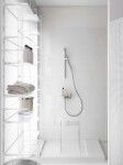 Laufen - Kartell Sprchový set Disc s baterií pod omítku, chrom H3313390041411