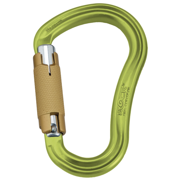 Karabina Rock Empire Carabiner HMS Magnum 2T Světle zelená