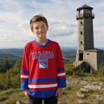 Outerstuff Dětský dres New York Rangers NHL Fashion Hockey Jersey Velikost: Dětské M (136 – 152)