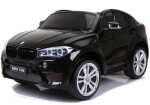 Mamido Elektrické autíčko BMW X6 M dvoumístné XXL lakované černé