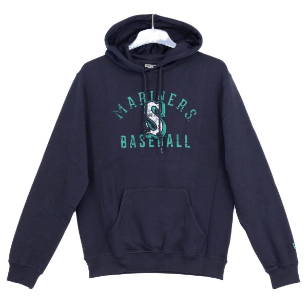 New Era Pánská mikina Seattle Mariners MLB 2024 Batting Practice Oversized Hoodie Velikost: 3XL
