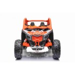 Mamido Elektrické autíčko Buggy Maverick Can-Am 2x24V 4x200W EVA oranžové