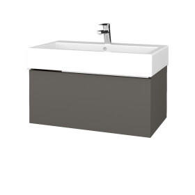 Dřevojas - Koupelnová skříňka VARIANTE SZZ 80 pro umyvadlo Duravit Vero - N06 Lava / N06 Lava 264468