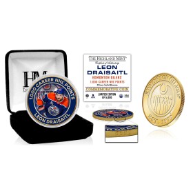 Mince Edmonton Oilers NHL Leon Draisaitl 1000 Points Bronze