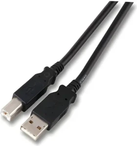 EFB černá / USB kabel / USB-A - USB-B / USB 2.0 / 5 m (K5255SW.5)