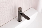 Umyvadlová baterie SAT Dark bez výpusti PVD Gun Metal SATBSDA271K SATBSDA271K
