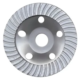 Forte Tools Diamantový brusný kotouč hrnkový Turbo 125x22,23 mm / Brusný kotouč / Diamantový / Turbo (125TDCW)