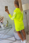 Šaty Off White yellow neon UNI