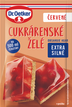 Dr. Oetker Cukrárenské želé červené (10 g)