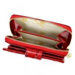 Módní dámská kožená peněženka Gregorio Zaida, červená