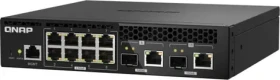QNAP QSW-M2108R-2C / Switch / 8x 2.5GbE / 2x combo 10GbE RJ45 SFP+ (QSW-M2108R-2C)