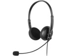 Sandberg MiniJack Office Saver černá / sluchátka s mikrofonem / 3.5mm jack / 1.5 m (325-41)