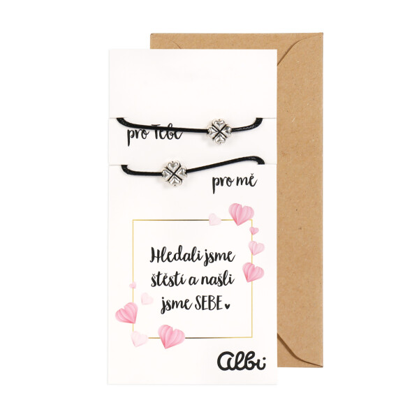 Duo náramky - Štěstí - Albi