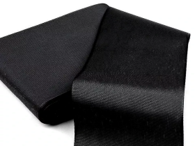 Ptakoviny.cz Stuha - pro piráta černá 10,8cm x 2m