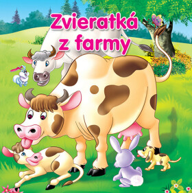 Kniha Zvieratká z farmy pre najmenších SK verzia 18x18cm