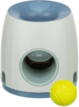 TRIXIE Aportovací hra pro psy Dog Activity Swapper modrá / Úroveň obtížnosti 3 / o 17 × 18 cm / pamlsky do o 15 mm (TX-32009)