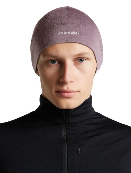 Unisex merino čepice ICEBREAKER Unisex Merino 200 Oasis Beanie, Grey Plum