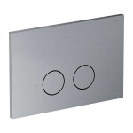 OMNIRES - STEEL-R45 splachovací tlačítko z nerezové oceli, nikl broušený ST45PS1NI