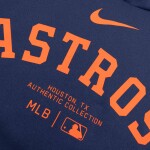 Nike Pánská mikina Houston Astros MLB 2024 Authentic Practice Therma Hoodie Velikost: 2XL