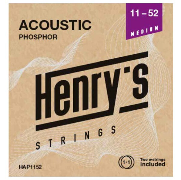 Henry`s HAP1152 Acoustic Phosphor - 011“ - 052“