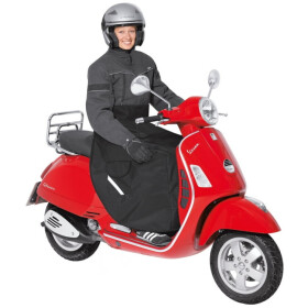 Nepromokavá pláštěnka/deka Held na scooter, černá, textil - Nezateplená