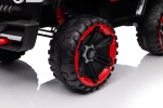 Mamido Elektrické autíčko Trust Adventure dvoumístné 12V | 2x25W červené