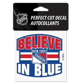 Wincraft Samolepka New York Rangers NHL Perfect Cut Decal SLOGAN% 1 ks